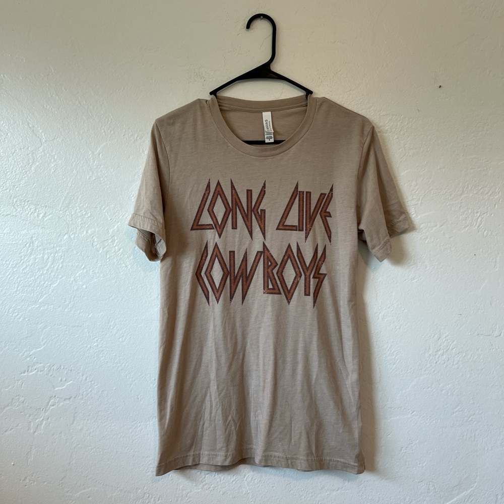 long live cowboys tee — medium